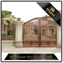 Decorative Color Power Coated Metal Cast Aluminum Garden Gate